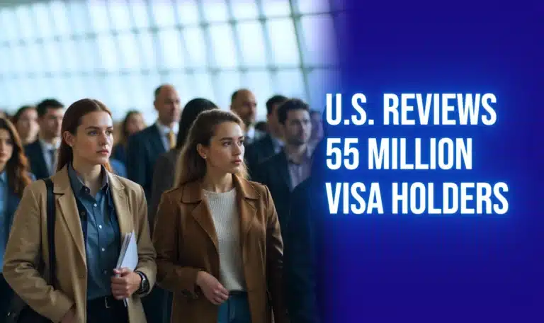 US Reviews 55 Million Visa Holders